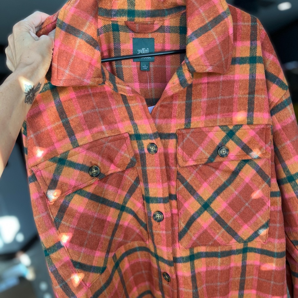 Flannel Shacket - Picture 3 of 3